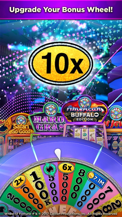 wheel of fortune casino games free