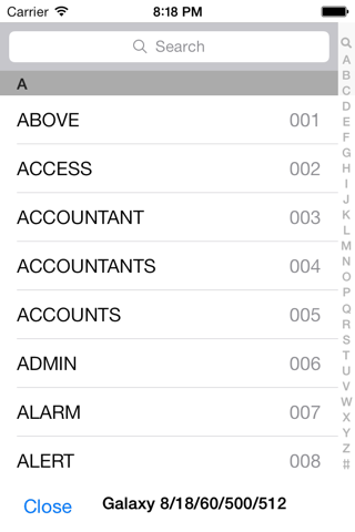 Descriptor (For Honeywell) screenshot 3