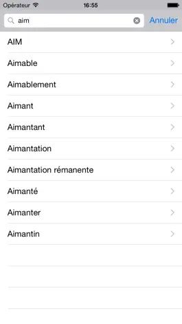 Game screenshot Dictionnaire Linternaute apk