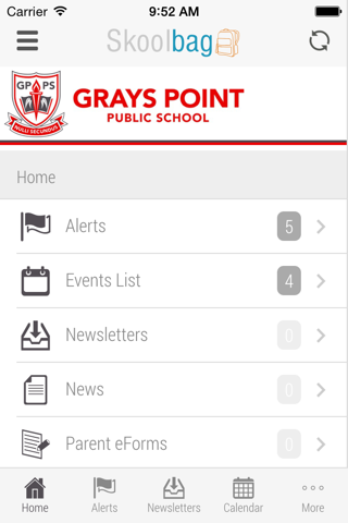 Grays Point Public School - Skoolbag screenshot 2