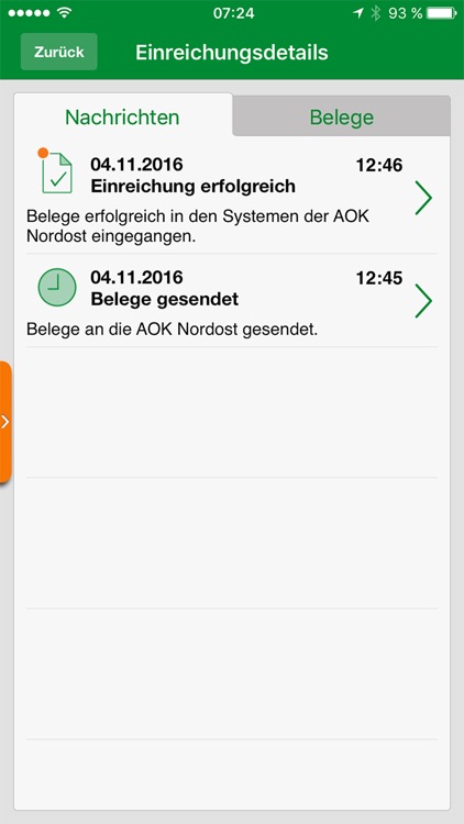 AOK Direkt AU-Schein screenshot-3