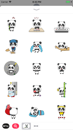 Panda Daily Stickers Pack(圖2)-速報App