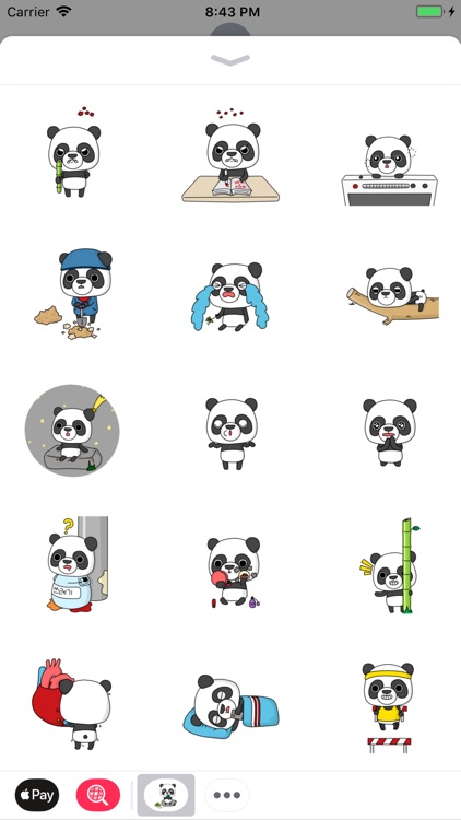 Panda Daily Stickers Pack