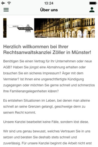 Rechtsanwalt Zöller screenshot 2