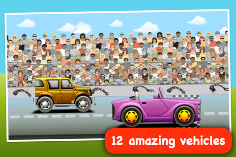 Baby Race - build a car and take a ride! screenshot 3