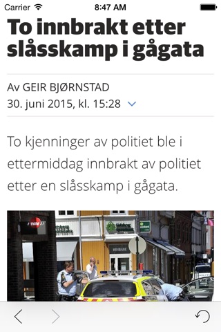 Sarpsborg Arbeiderblad screenshot 3