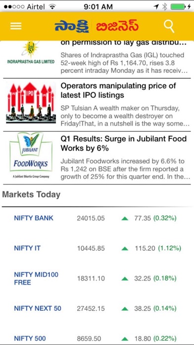 Sakshi Business App screenshot 4