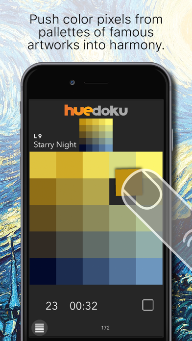 How to cancel & delete huedoku: original color puzzle from iphone & ipad 1