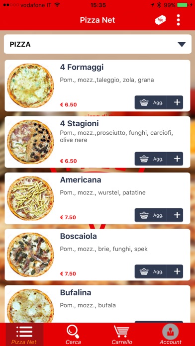 Pizza Net Cremona screenshot 2