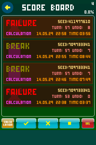 Wizard's Solitaire Calculation screenshot 4