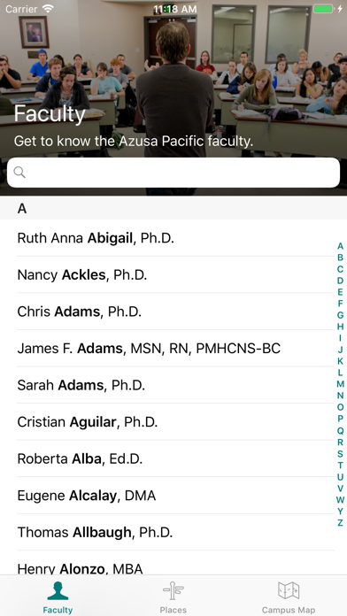 APU Directory screenshot 4