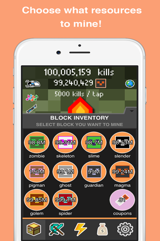 ClickCraft - Pocket Mining screenshot 2