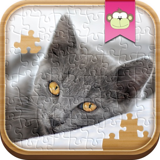 Monkey Puzzle: Animals - Free Jigsaw Puzzles for Christmas iOS App