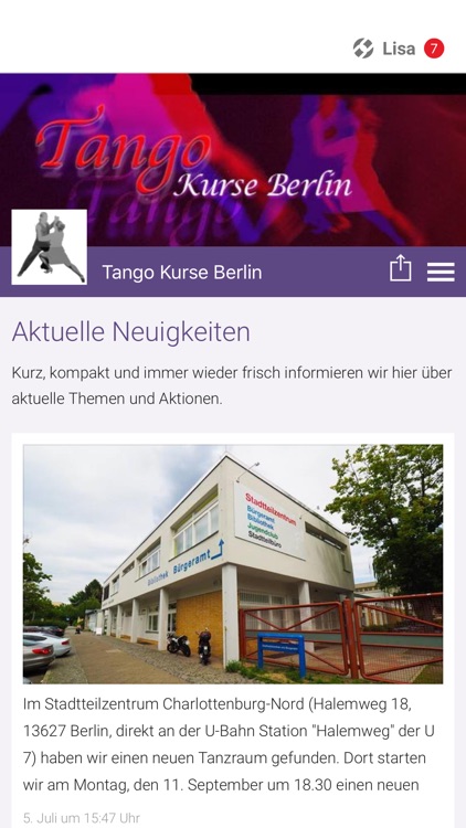 Tango Kurse Berlin