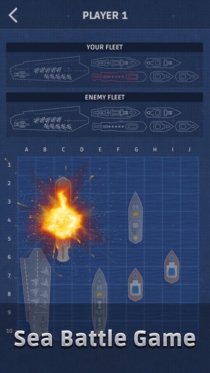 Sea Battle: Fleet battle game