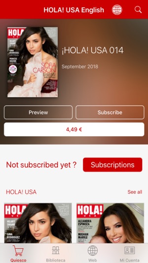 HOLA! USA English(圖1)-速報App