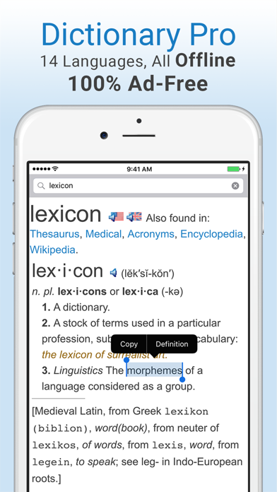 Dictionary Screenshot 1