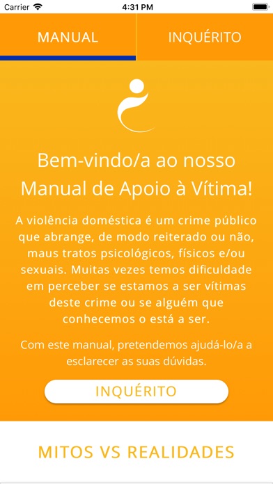 Apoio Vítima screenshot 2