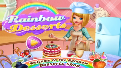 How to cancel & delete Rainbow Desserts Cooking Shop! from iphone & ipad 1