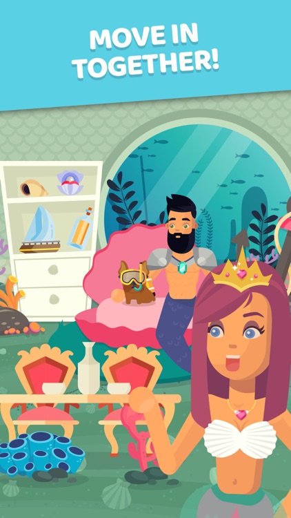 Mermaid Love: Sea Dating Game screenshot-3