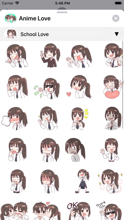 Anime Love Sticker screenshot-5