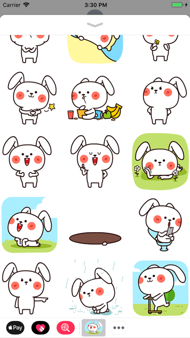 Cool Rabbit Animated Stickers screenshot 2