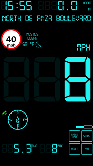 Speedmeter mph digital display(圖5)-速報App