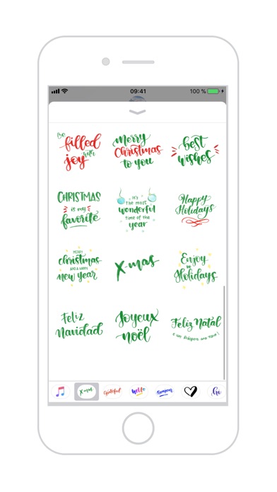 Christmas Calligraphy screenshot 4
