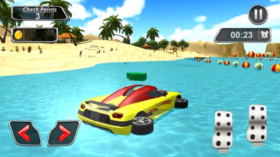 Floating Aqua Car Stunt screenshot 5