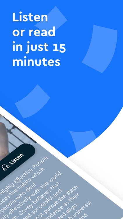 Blinkist: Books in 15 minutes