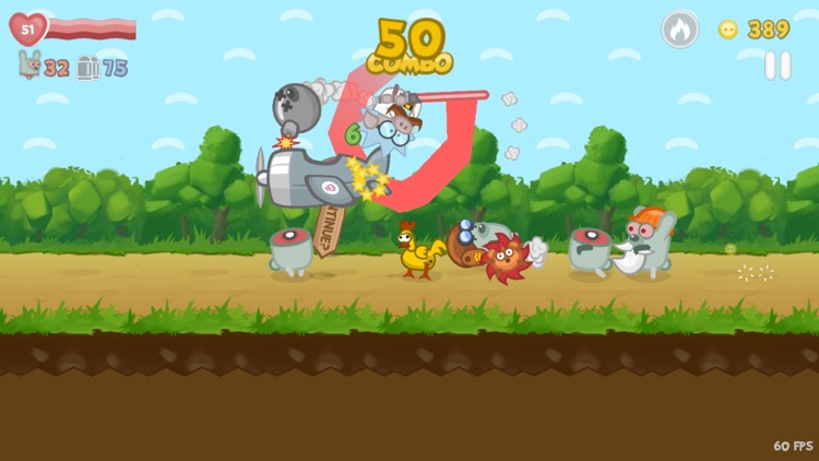 Bacon May Die: run,gun,fight! screenshot-3