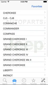 autoparts for jeep iphone screenshot 4