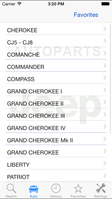 Autoparts for Jeep Screenshot 4