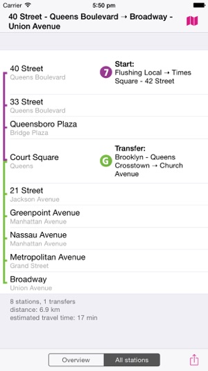 紐約鐵路圖 Lite(圖4)-速報App