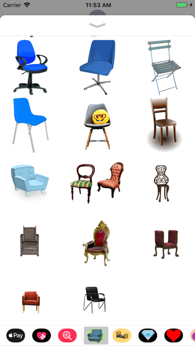 Chair Stickers screenshot 3