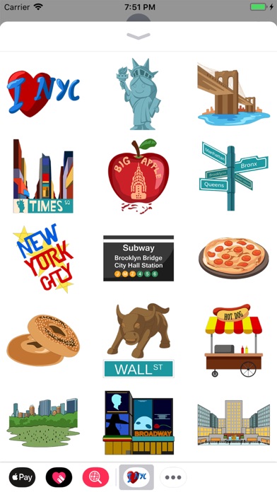 New York City Stickers Pack screenshot 2