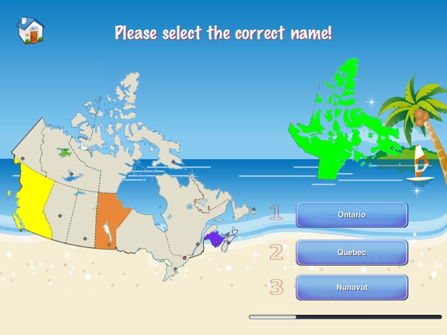 Canada Puzzle Map(圖4)-速報App