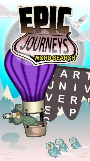 Epic Journeys Word Search - huge travel wordsearch(圖1)-速報App