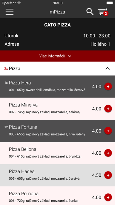 CATO Pizza screenshot 4