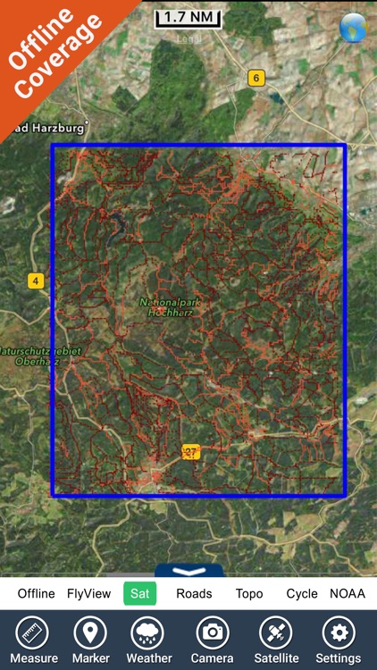 Harz National Park - GPS Map Navigator screenshot-4