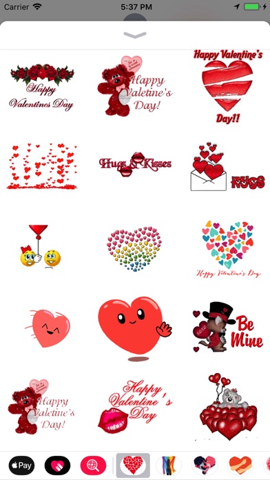 Animated Valentine Stickers screenshot 3
