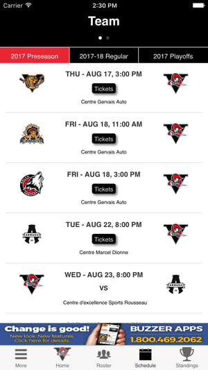 Drummondville Voltigeurs(圖4)-速報App