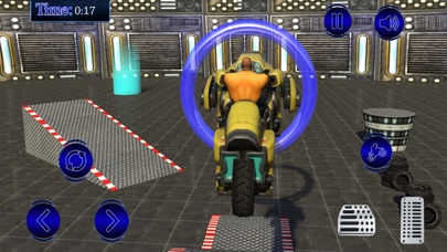 Superhumans Hoverbike Stunt screenshot 4