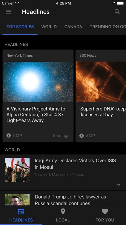 Google News & Weather screenshot-3