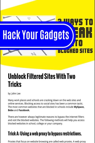 Life Hacks Magazine screenshot 2