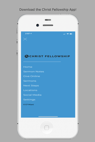 Christ Fellowship Miami screenshot 2