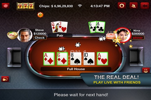 Texas Hold'em Poker 1-1 screenshot 2