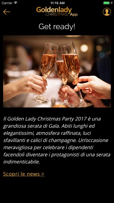 GoldenLadyXmasApp screenshot 2