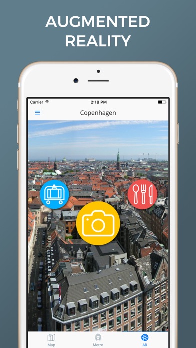 Copenhagen city maps screenshot 2