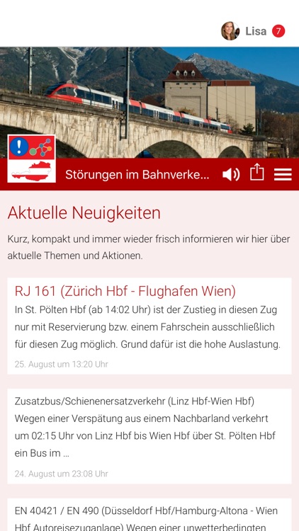 Störungen BV - AT